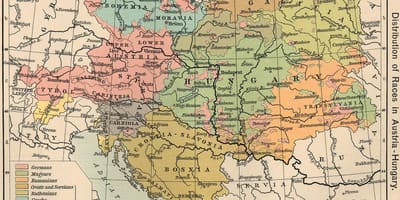 Австрија унгарија мапата 1900