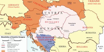 Австрија унгарија мапата 1900