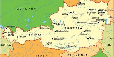 Австрија инсбрук мапа