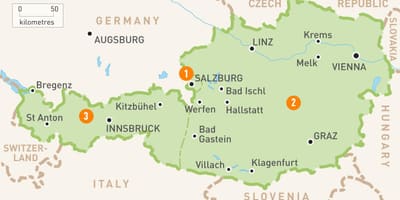 Карта на bregenz австрија