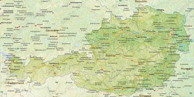 Карта на bruck австрија