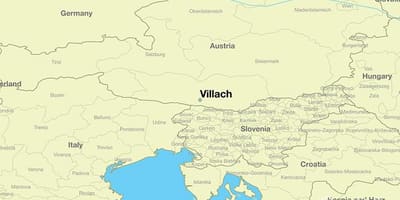 Карта на villach австрија