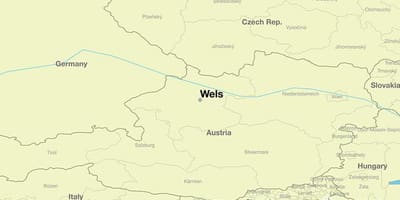 Карта на wels австрија