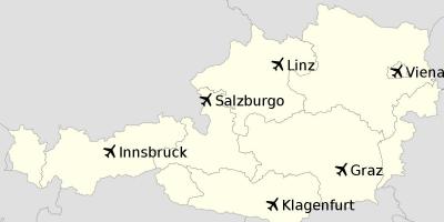 Аеродроми во австрија мапа